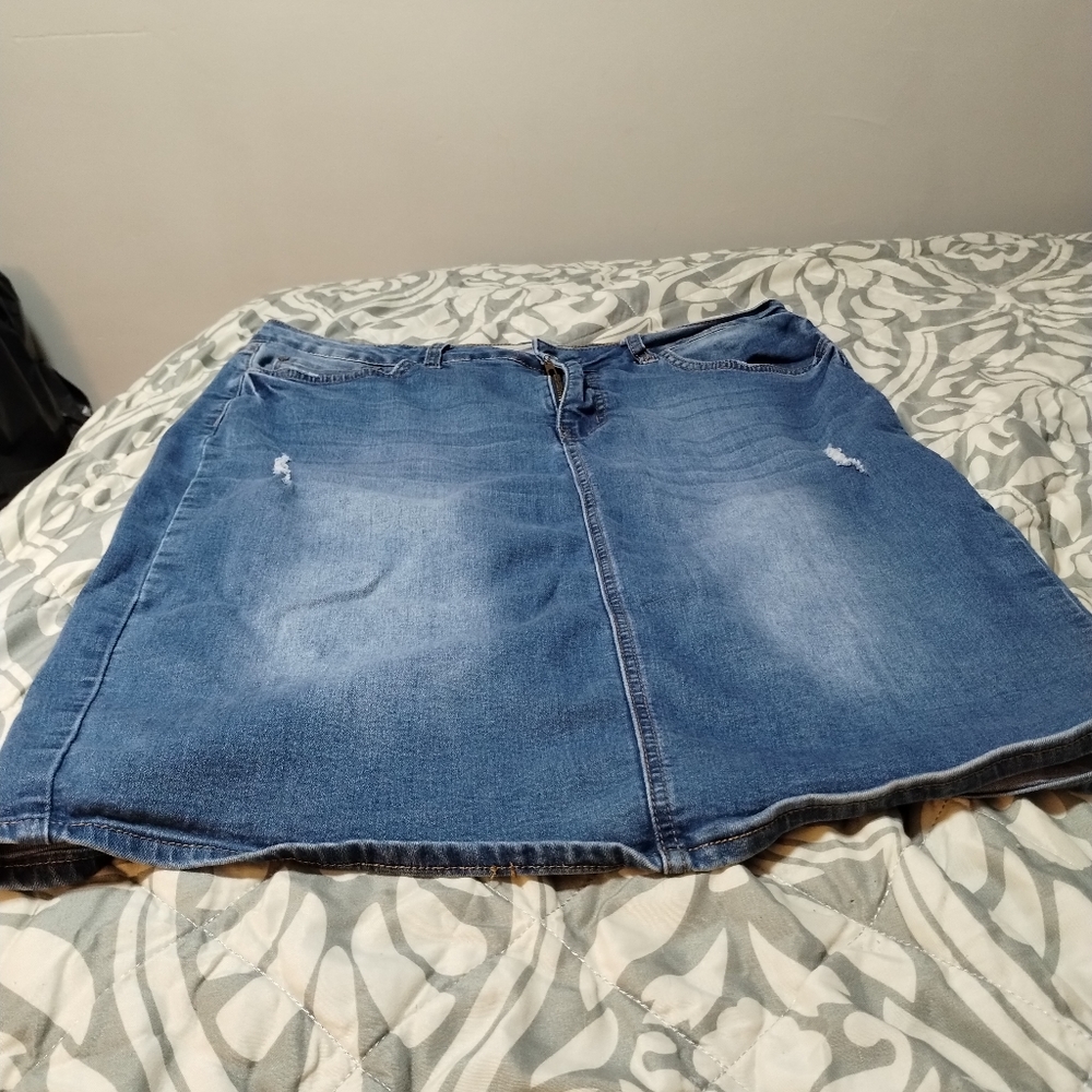 Ladies jean skirt